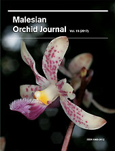 Malesian Orchid Journal Vol 19 (2017) - Andre Schuiteman (ed)