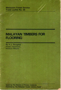 Malayan Timbers for Flooring - HJ Burgess