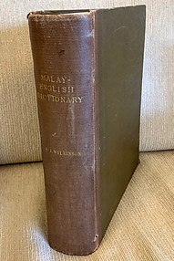 A Malay-English Dictionary - RJ Wilkinson