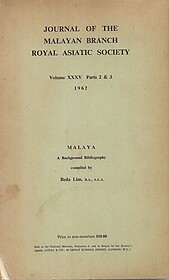Malaya: A Background Bibliography - Beda Lim