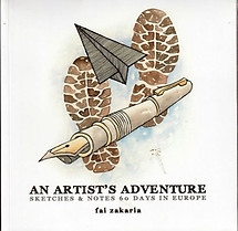 An Artist's Adventure: Sketches & Notes - 60 Days in Europe - Fai Zakaria