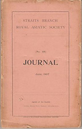 Journal of the Straits Branch of the Royal Asiatic Society No 48, June 1907