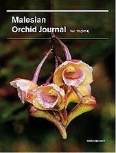 Malesian Orchid Journal Vol 13 (2014) - Andre Schuiteman (ed)