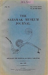 The Sarawak Museum Journal Vol VI No 5 (New Series) (1955) - Tom Harrisson (ed)