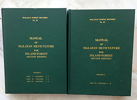 Manual of Malayan Silviculture for Inland Forest  (Two Volumes) - J Wyatt-Smith & Others
