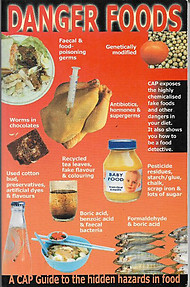 Danger Foods: A CAP Guide to The Hidden Hazards in Food - Consumers' Association Of Penang