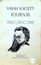 Sabah Society Journal Vol III No 1 April 1966