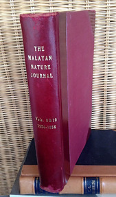 Malayan Nature Journal Vol IX. 1-4 (1954) & Vol X. 1-4 (1955) - Malayan Nature Society