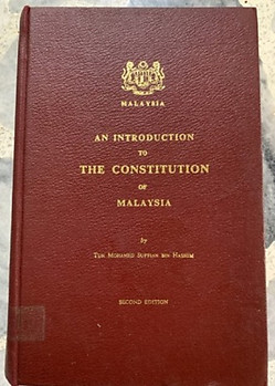 An Introduction to The Constitution of Malaysia - Mohamed Suffian Bin Hashim