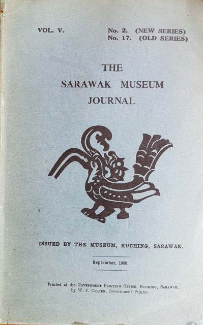 The Penang Bookshelf. The Sarawak Museum Journal Vol. V No. 2 (New