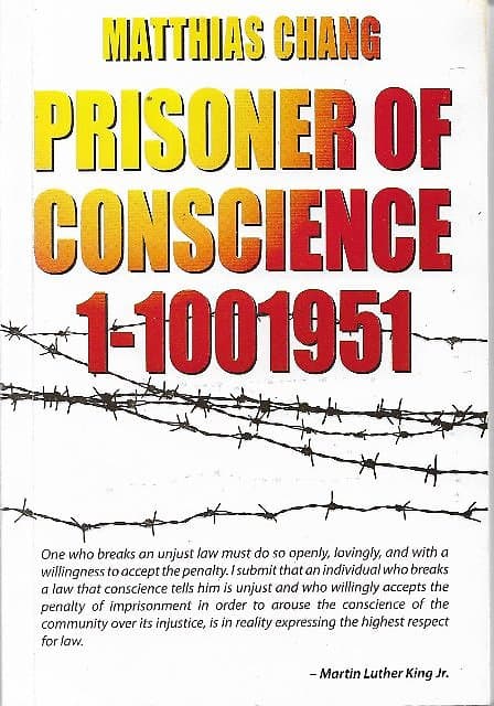 Prisoner of Conscience 1-1001951 - Matthias Chang