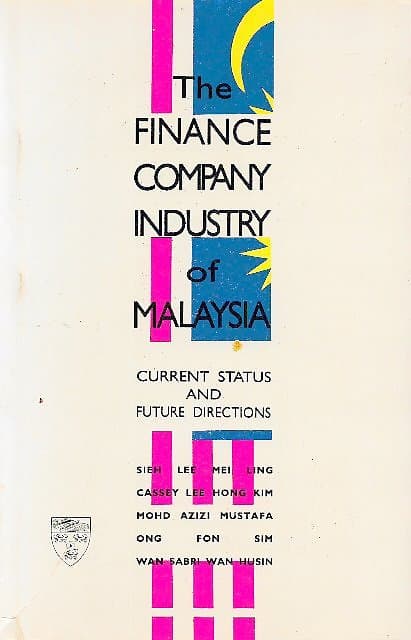 The Finance Company Industry of Malaysia - Sieh Lee Mei Ling & Others
