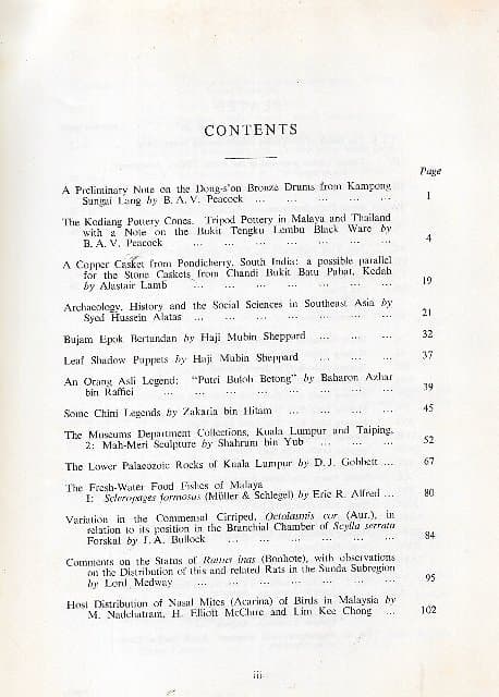 Federation Museums Journal Volume IX  New Series 1964