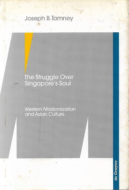 The Struggle over Singapore's Soul: Western Modernization and Asian Culture - Joseph B Tamney