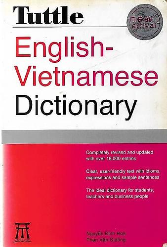 The Penang Bookshelf. English-Vietnamese Dictionary - Nguyen Dinh Hoa ...